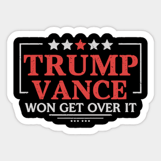 Trump-Won Sticker